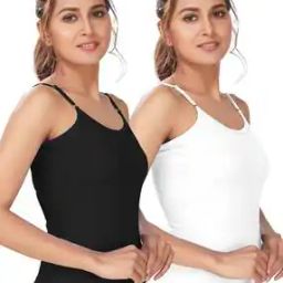Pack of 2 Women Cotton Camisole -picture-49
