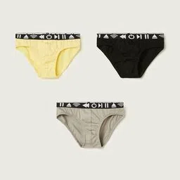 fame forever by lifestyle Pack of 3 Boys Regular Fit Briefs-picture-5
