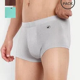 Pack of 3 Trunks with Elasticated Waist-image-9
