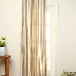 Preshrunk South Cotton Striped Door Curtain-image-4