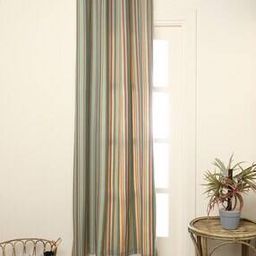 Striped Preshrunked South Cotton Door Curtain-image-93
