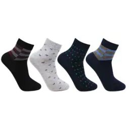 Pack of 4 Ankle-length Socks-image-54