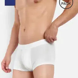 Pack of 2 Elasticated Waist Briefs with Contoured Pouch-image-22