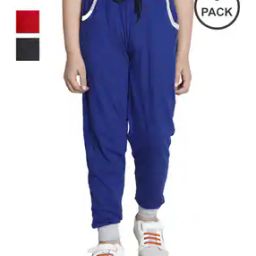 Pack of 2 High-Rise Joggers with Drawstring Waist-image-99