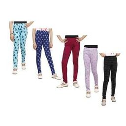 Pack of 5 Cotton Leggings-image-48