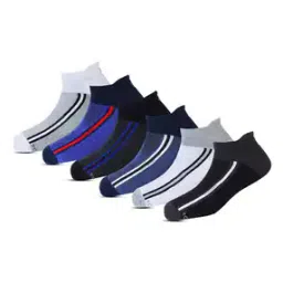 Men Pack of 6 Striped Ankle Length Socks-picture-12