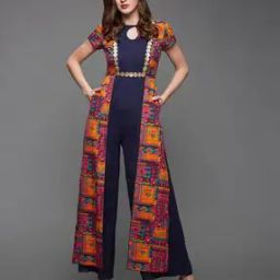 Embellished Jumpsuit with Insert Pockets-picture-0