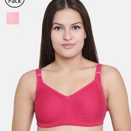 Pack of 2 Non-Padded Minimiser Bras-image-23