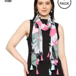 Women Cotton Scarf-34