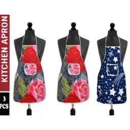 Pack of 3 Waterproof Aprons-31