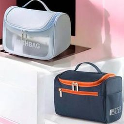 Pack of 2 Men Logo Print Travel Organisers-image-89