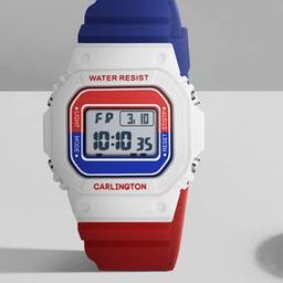 Men Digital Wrist Watch - Junior 718 White-27