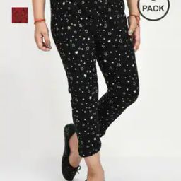 Pack of 2 Girls Cotton Printed Capris -picture-21
