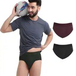 Pack of 3 Men Modal Briefs-image-44