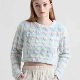 Tie & Dye Round-Neck Pullover-image-72