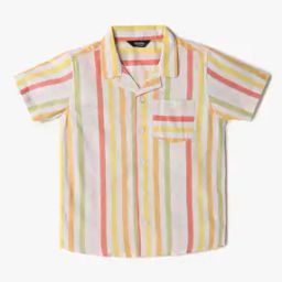 Boys Striped Regular Fit Shirt-image-38
