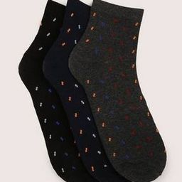 Men Pack of 3 Ankle-Length Socks-image-77