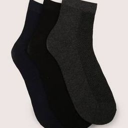 Men Pack of 3 Ankle-Length Socks-image-56