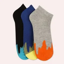 Men Pack of 3 Ankle-Length Socks-image-75