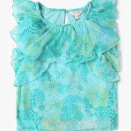 Girls Printed Round-Neck Top-image-28