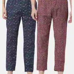 Pack of 2 Printed Pyjamas with Elasticated Waistband-28