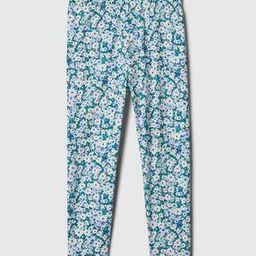Girls All Over Floral Printed Leggings-image-76