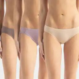 Pack of 3 Bikini Panties with Elasticated Waist-image-50