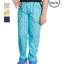 Pack of 4 Printed Straight Track Pants-image-66