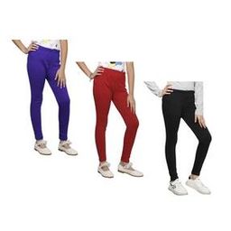 Pack Of 3  Leggings with Elastic Waist-image-44