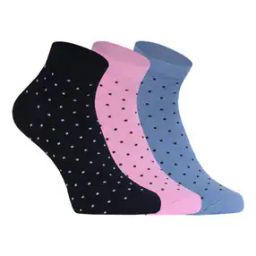 Pack of 3 Women Ankle-Length Socks-image-22