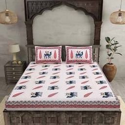 Bedsheet With Pillow Covers-image-76