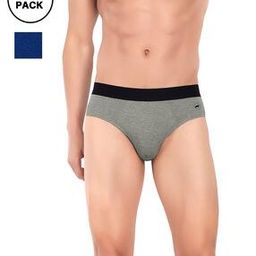 Pack of 2 Briefs with Elasticated Waistband-image-22