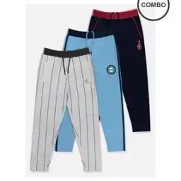 Pack of 3 Straight Track Pants with Insert Pockets-picture-28