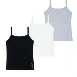 Girls Pack of 3 Padded Camisoles -picture-38