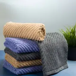 nautica Set of 6 Striped Cotton Hand Towels 24" x 16"-picture-9