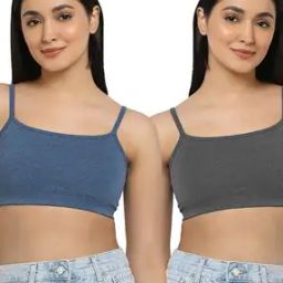 Non-Padded Non Wired Bra-image-60