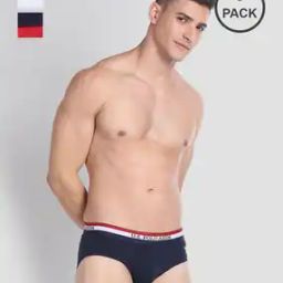 Pack of 3 Briefs with Elasticated Waist-15