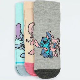 max Gitls Pack of 3 Printed Socks image 1