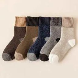 Men Pack of 5 Mid-Calf Length Socks-28