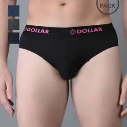 Pack of 4 Men Cotton Superior Snug Fit Solid Brief-31