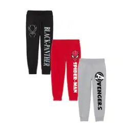 Pack of 3 Printed Elasticated Waist Joggers-picture-46