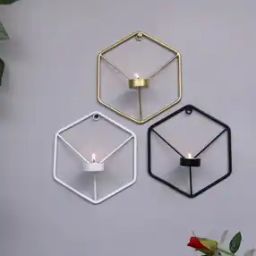 Set of 3 Wall Mounted Tealight Candle Holders-image-96