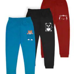 Pack of 3 Graphic Print Track Pants-4
