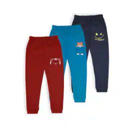 Pack of 3 Graphic Print Track Pants-picture-19