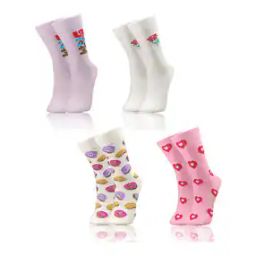 Women Self Design Socks-image-74