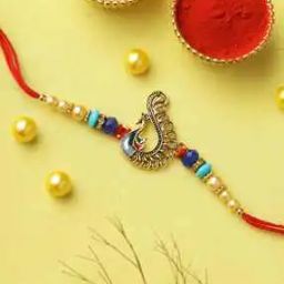 Men Tie-Up Rakhi with Roli Chawal & Greeting Cards-image-11