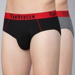 Men Pack of 3 Briefs with Logo Waistband-picture-25