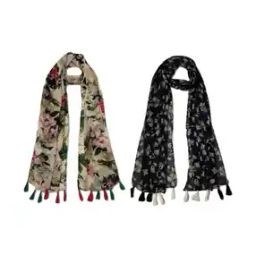 Pack of 2 Women Floral Print scarfs-image-92