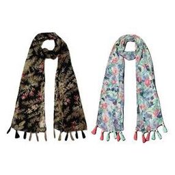 Women Floral Cotton Scarf -image-63