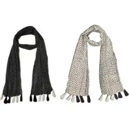 Women Floral Cotton Scarf -image-24
